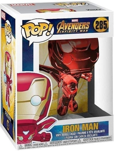 Funko POP! - Marvel - Avengers Infinity War - Iron Man 285 (Rotes Chrom)