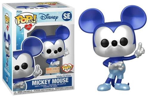 Funko POP! - Disney Animations - Mickey Mouse SE (Make a Wish) (Metallic) (Exklusives Lunchpaket)