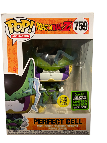 Funko POP! - Animation - Dragon Ball Z - Perfect Cell 759  (Spring Convention) (Glows in the Dark)