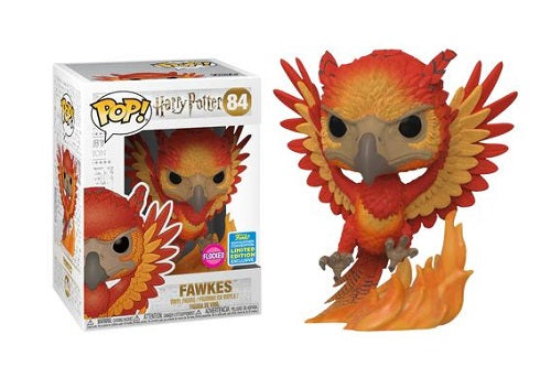 Funko POP! - Harry Potter - Fawkes 84 (Flocked) (Summer Convention)