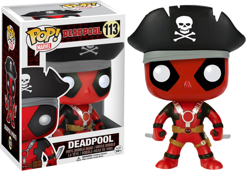 Funko POP! - Marvel - Deadpool - Deadpool (Pirate)113 (Underground Toys Exclusive)