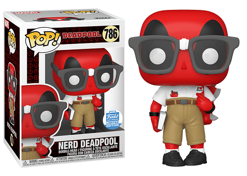 Funko POP! - Marvel - Deadpool - Nerd Deadpool 786 (Funkoshop.com Limited Edition)