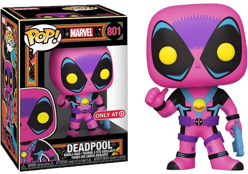 Funko POP! - Marvel - Deadpool 801 (Schwarzlicht) (Target Exclusive)