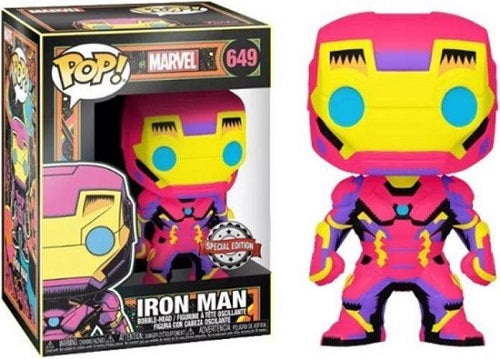 Funko POP! - Marvel - Iron Man 649 (Schwarzlicht) (Sonderedition)