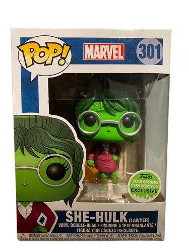 Funko POP! - Marvel - She-Hulk 301 (Anwältin) (Spring Convention)