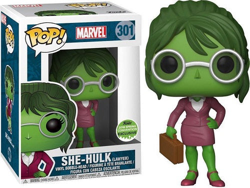 Funko POP! - Marvel - She-Hulk 301 (Lawyer) (Spring Convention)