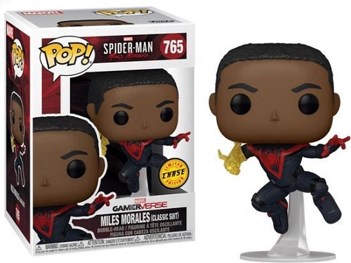 Funko POP! - Marvel - Spider-Man - Miles Morales - Miles Morales (Classic Suit) 765 (Chase)