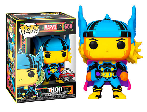 Funko POP! - Marvel - Thor 650 (Schwarzlicht) (Sonderausgabe)
