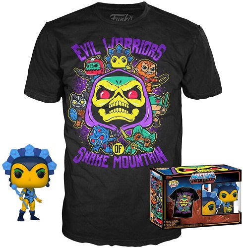 Funko POP! - Masters of the Universe - Evil Lyn 86 (Glows in the Dark)  (POP TEES!, size XL)