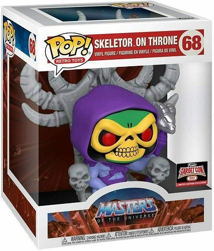 Funko POP! - Masters of the Universe - Skeletor on throne 68 (Target Con Limited Edition Exclusive)