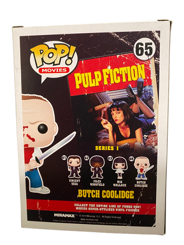 Funko POP! - Movies - Pulp Fiction - Butch Coolidge (Bloody) 65