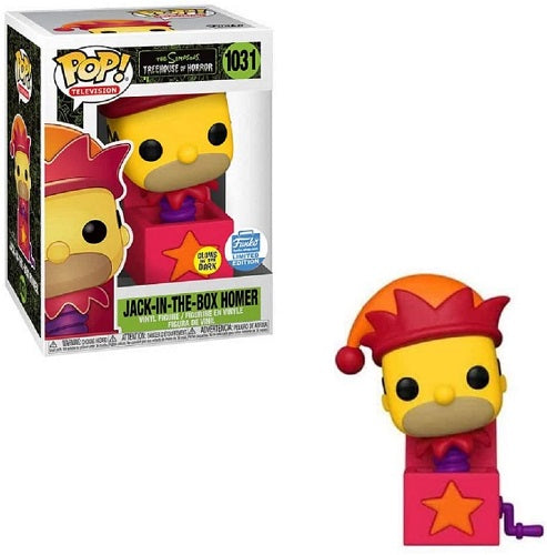 Funko POP! - Television - The Simpsons - Jack-in-the-Box Homer 1032 (Glow in the Dark) (Funko-shop.com Limited Edition)