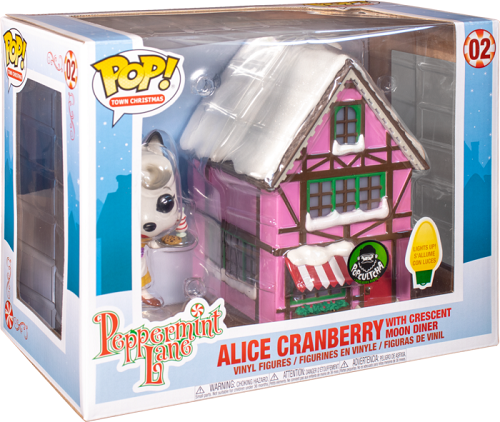 Funko POP! - Town Christmas - Peppermint Lane - Alice Cranberry (/w Crescent Moon Diner) 02 (Funkoshop.com limited edition)