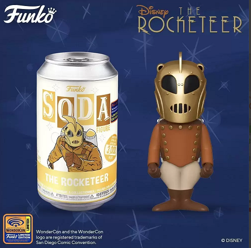 Funko Soda  - Movies - The Rocketeer (Cliff Secord) (3000) (2021 Wondrous Convention Limited Edition)