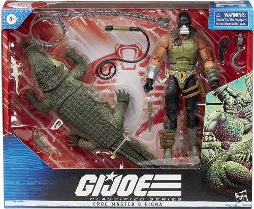 Hasbro - G.I. Joe - Classified Series - Croc Master und Fiona (2er-Pack) (Deluxe)