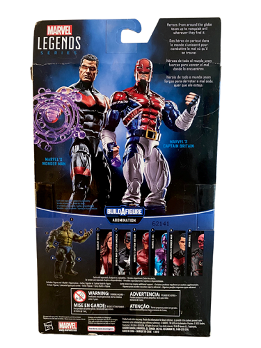 Hasbro - Marvel Legends - Energized Emissaries - Captain Britain (Abomination)