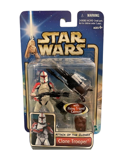 Hasbro - Star Wars - Blue Box Collection - 3.75 - Attack of the Clones - Clone Trooper