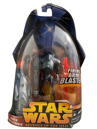 Hasbro - Star Wars - Revenge of the Sith - 3.75 - Super Battle Droid (Firing Arm-Blaster)