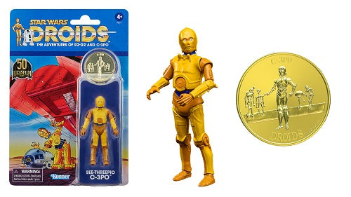 Hasbro - Star Wars - Vintage Collection - The Adventures of R2-D2 and C-3PO - C-3PO (Droids)