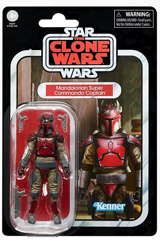 Hasbro - Star Wars - Vintage Collection - The Clone Wars - Mandalorianischer Super Commando Captain (VC246)
