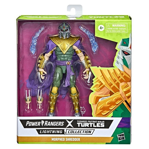 Hasbro – Teenage Mutant Ninja Turtles vs. Power Rangers – Lightning Collection – Morphed Shredder