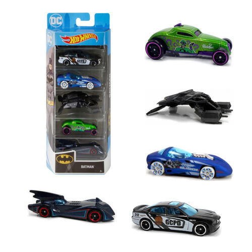 Mattel - Hot Wheels - Batman 5 pack - 11 Dodge Charger R/T - Silhouette 11 - The Bat - Soo Fast - Batmobile