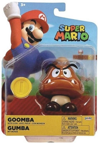 Jakks Pacific - Super Mario - Goomba (/w-Münze)