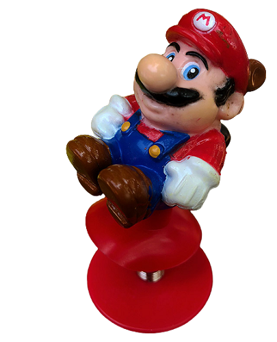 Loose Figure - McDonalds - Super Mario Bros. Happy Meal - 1. Mario (1989) (sealed)