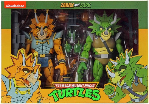 Neca - Teenage Mutant Ninja Turtles - Nickelodeon - 2er-Pack Zarax und Zorg (Cartoon)