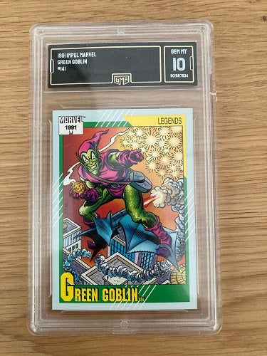 TCG - Marvel  - 1991 - Marvel Comics - Green Goblin 141 SLAB (GMA 10)