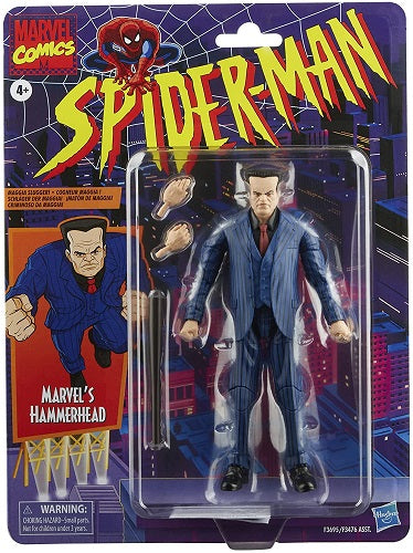 Hasbro - Marvel Legends - Retro Collection - Spiderman die Zeichentrickserie - Hammerhead
