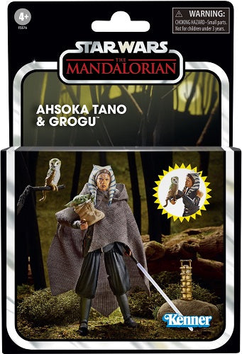 Hasbro - Star Wars - Vintage Collection - The Mandalorian - Ahsoka Tano und Grogu (Deluxe)
