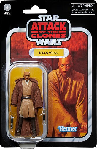 Hasbro - Star Wars - Vintage Collection - Attack of the Clones - Mace Windu (re-issue VC035)