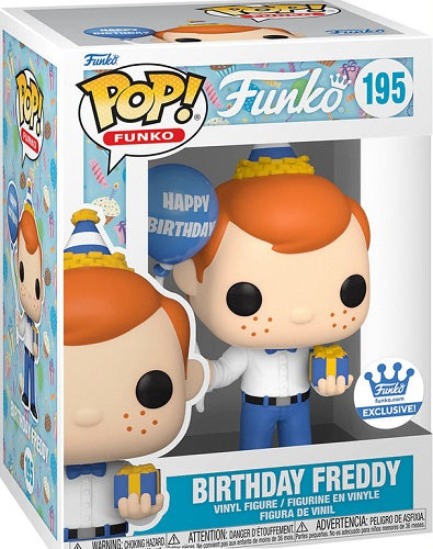 Funko POP! - Freddy Funko - Birthday Freddy 195 (Funko.com Exclusive)