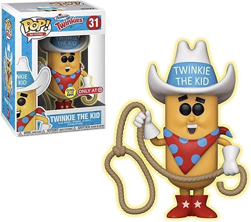 Funko POP! - Werbesymbole - Hostess Twinkies - Twinkie the Kid (retro) (Glows in the Dark) 31 (Target Exclusive)