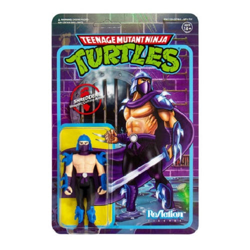 Super7 – Teenage Mutant Ninja Turtles – 3,75 ReAction – Shredder