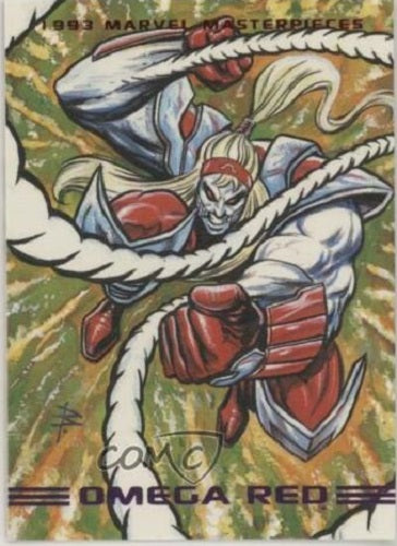 TCG - Marvel  - 1993 - Marvel Masterpieces - Omega Red 54 SLAB (GMA 10)