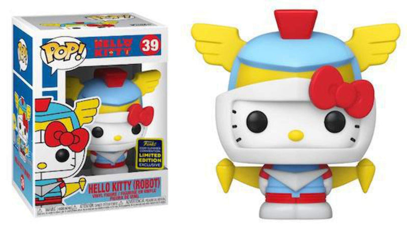 Funko POP! - Hello Kitty - Sanrio - Hello Kitty (Roboter) 39 (Sommerkonvention)