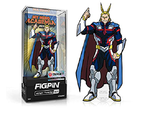 Figpin – My Hero Academia – All Might (Young Age) 523 – Sammelnadel mit Premium-Vitrine