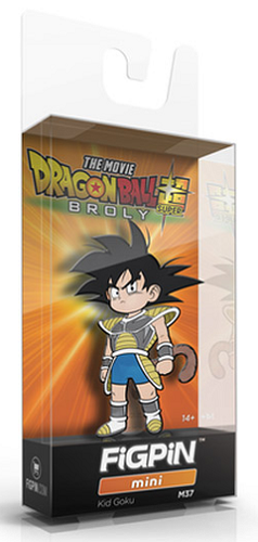 Figpin Mini – Dragon Ball Z – Kid Goku M37 – Sammelnadel mit weicher Vitrine