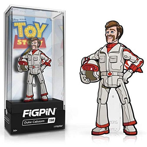 Figpin - Toy Story 4 - Duke Caboom 198 - Collectible Pin with Premium Display Case
