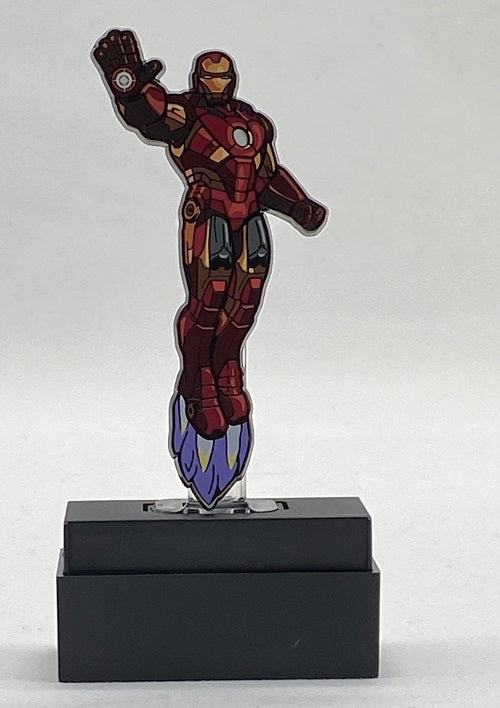 Figpin - Marvel - Contest of Champions  - Ironman 492 - Collectible Pin with Premium Display Case