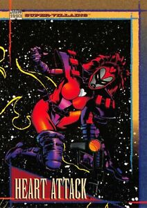 TCG - Marvel Universe - 1993 - Superschurken - Heartattack 102