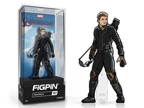 Figpin - Marvel - Hawkeye 187 - Collectible Pin with Soft Case