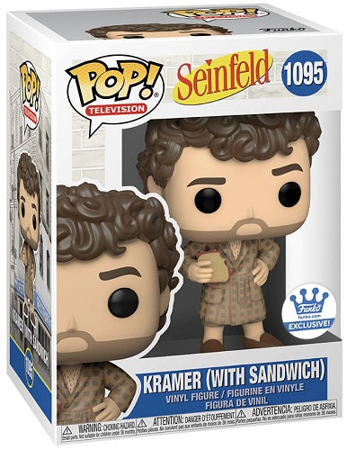 Funko POP! - Seinfeld - Kramer (with sandwich) 1095 (Funko.com Exclusive)
