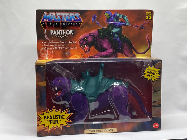 Mattel - Masters of the Universe: Origins - Panthor Flocked Collector's Edition