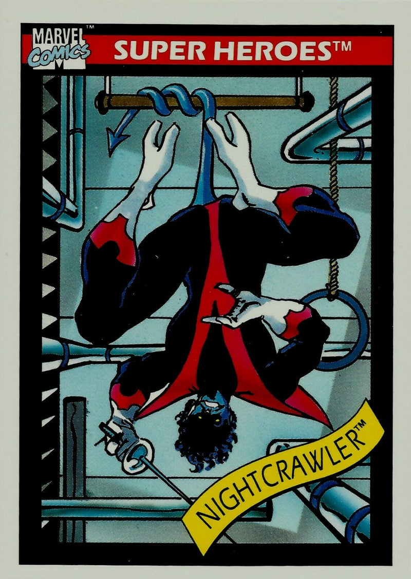 TCG - Marvel Universe - 1990 - Super Heroes - Nightcrawler 38