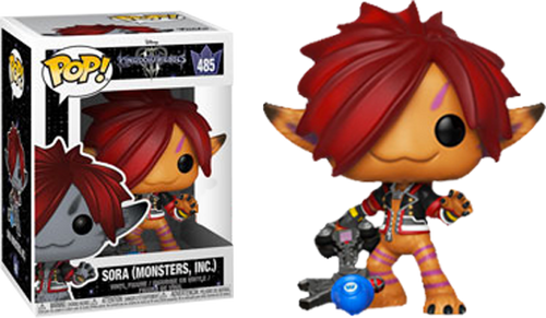 Funko POP! - Games - Kingdom Hearts - Sora (Monsters Inc.) 485 (Orange) (Target Exclusive)
