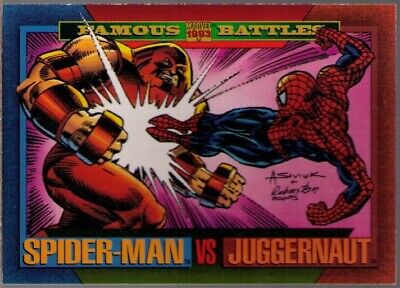 TCG - Marvel Universe - 1993 - Berühmte Schlachten - Spiderman vs. Juggernaut 165