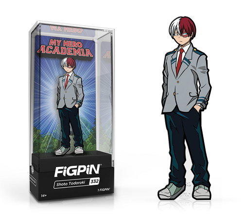 Figpin – My Hero Academia – Shoto Todoroki 332 – Sammelnadel mit Premium-Vitrine